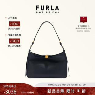 SOFT牛皮中号女士通勤单肩包造型 FURLA芙拉SFERA 秋冬新品