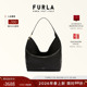 情人节礼物 FURLA芙拉LARA牛皮大号女士HOBO包流浪包单肩包
