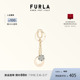 FURLA芙拉CRYSTAL女士花朵造型吊坠钥匙扣包包挂件 礼物