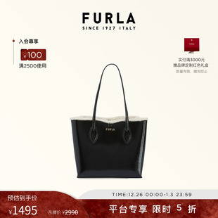 FURLA芙拉ERA小号女士简约手提包单肩包托特包时尚 高级感通勤包