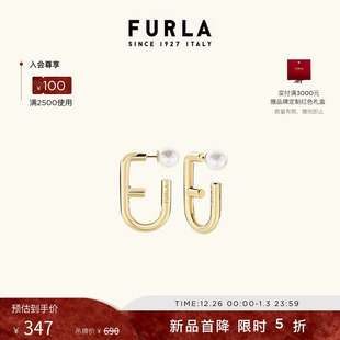 耳环气质耳饰休闲百搭 FURLA芙拉MIANUVOLA女士时尚 甄选礼遇