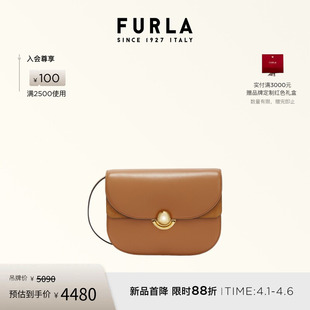 FURLA芙拉SFERA牛皮小号女士休闲通勤单肩包斜挎包 礼物