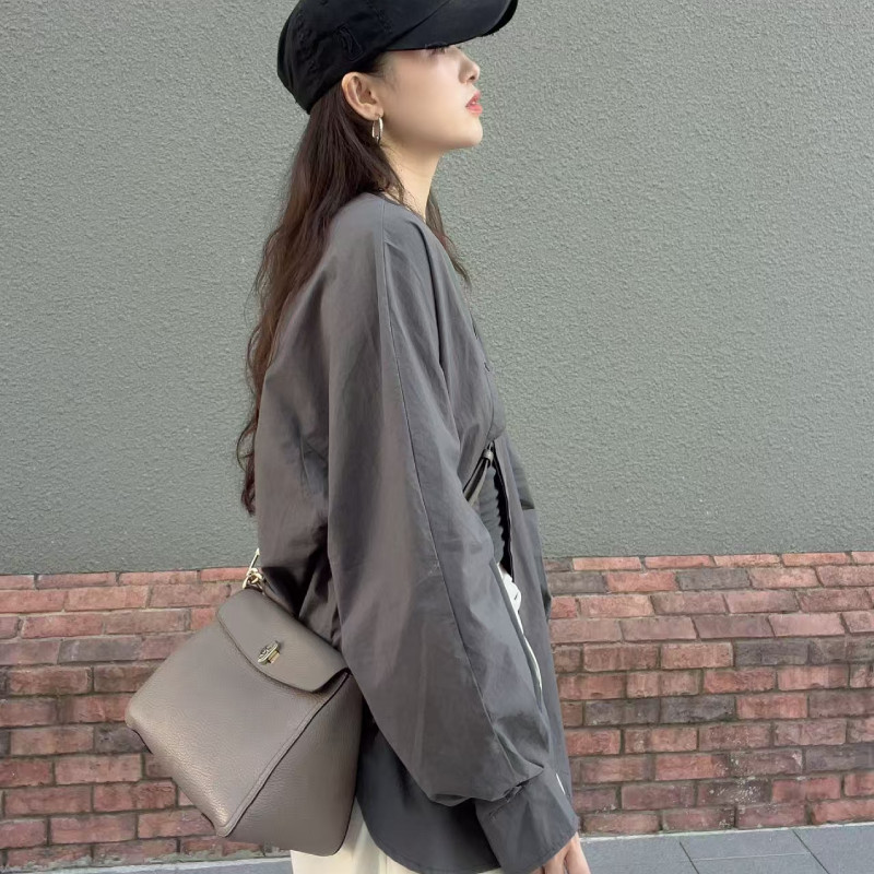 【礼物】FURLA芙拉DANAE牛皮小号女士手提单肩斜挎包豆腐包