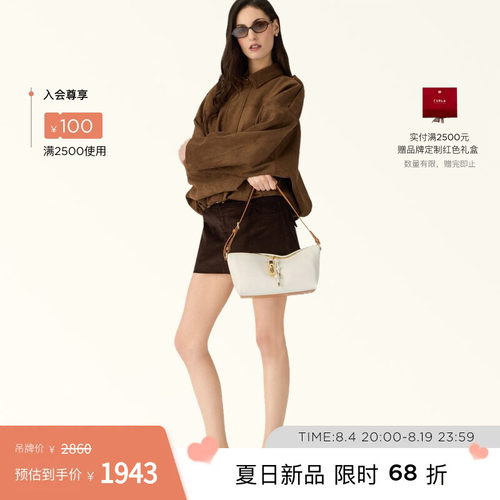 FURLADEBBY牛皮迷你单肩腋下包
