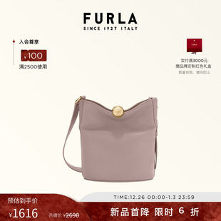 SOFT牛皮迷你女士时尚 FURLA芙拉SFERA 单肩水桶包 甄选礼遇