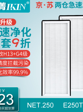 适配曼瑞德新风系统NET.250 E250T-G过滤网室外+室内侧F1102/F048