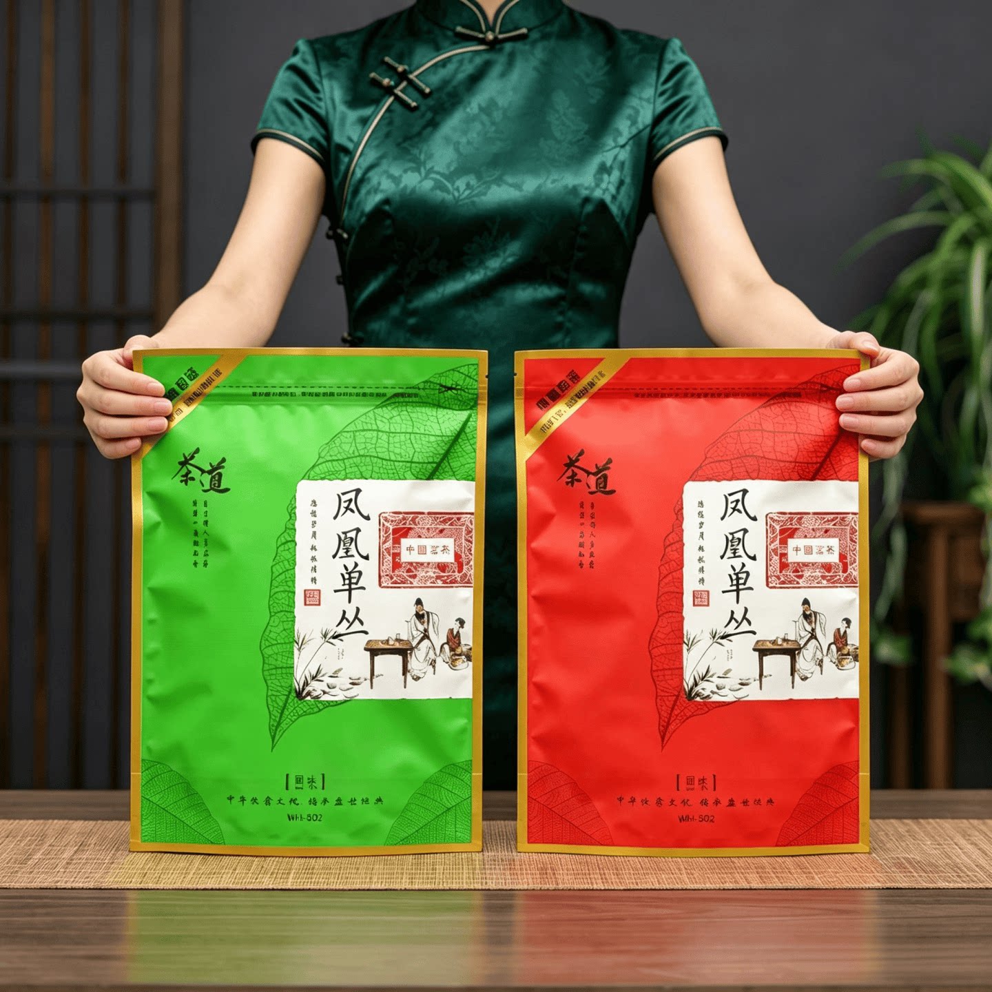 凤凰单丛茶叶包装袋塑料铝箔袋