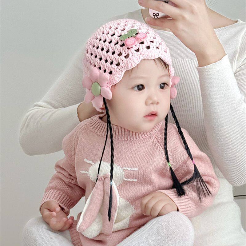 婴儿帽子甜美可爱超萌护耳帽