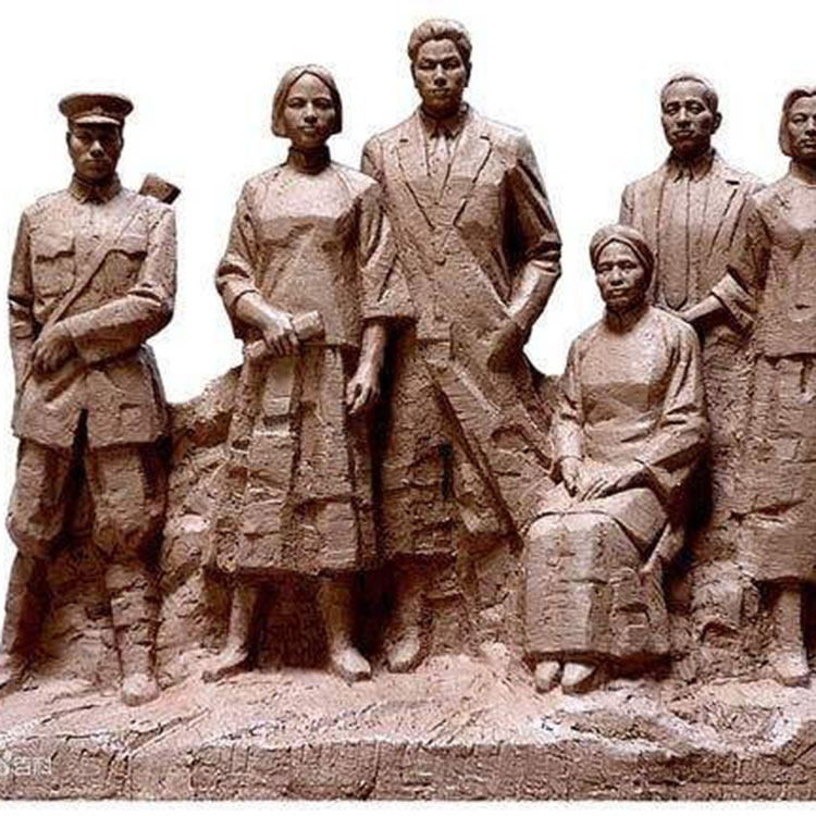 李维汉罗章龙罗亦农陶铸雕像摆件定制蔡和森邓仲夏雕塑订做向警予