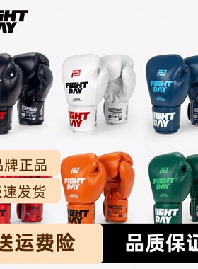 FIGHTDAY纯色透气耐磨泰拳散打格斗训练比赛套装沙袋拳套