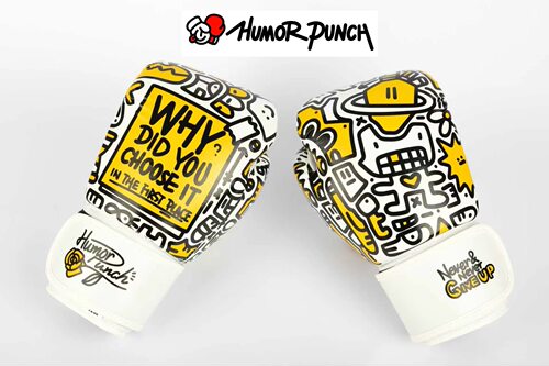 2026春季新品HUMOR PUNCH泰式拳击手套 超纤泰拳拳击散打拳套