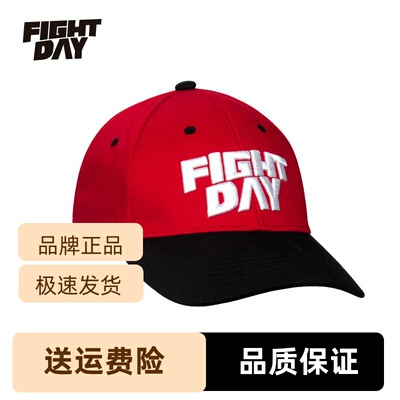 FIGHTDAY男女刺绣配件运动情侣棒球帽拳击鸭舌帽LOGO遮阳时尚休闲