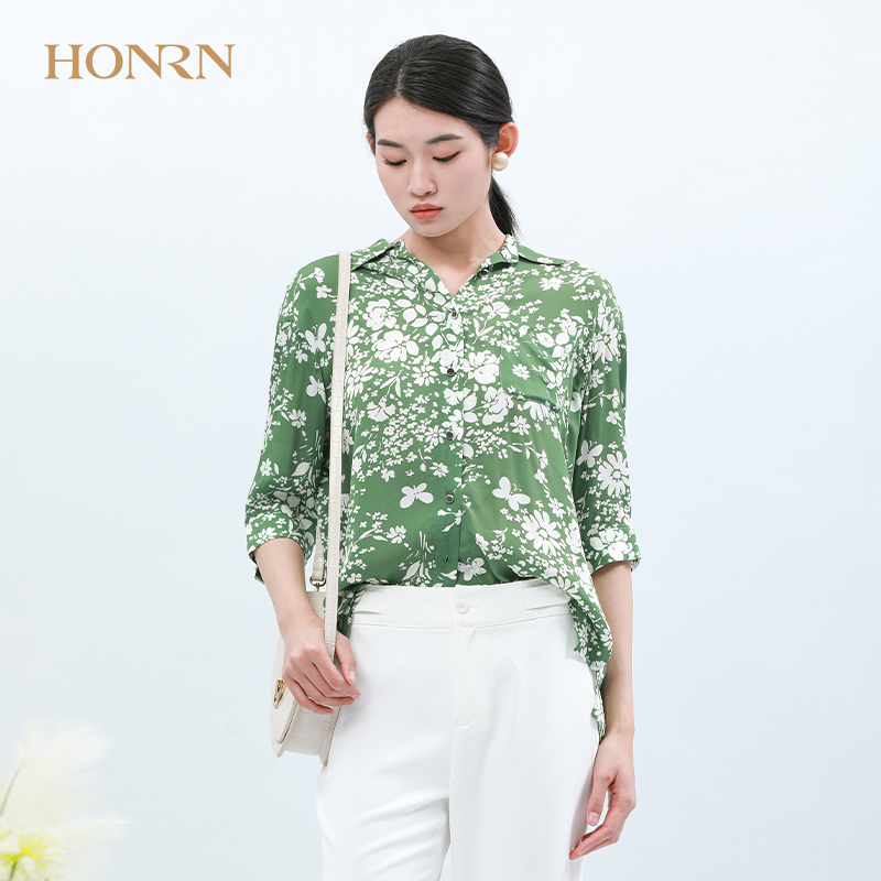 HONRN/红人宽松衬衫上衣
