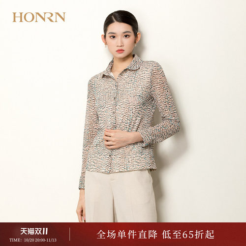 HONRN/红人长袖衬衫上衣