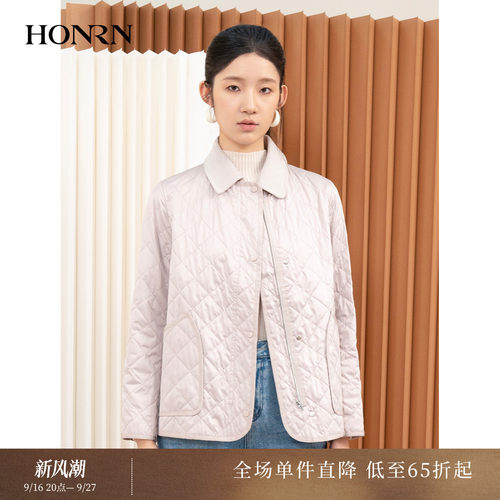 HONRN/红人轻薄短款棉衣棉服外套