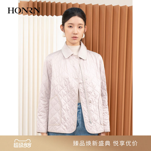 HONRN/红人轻薄短款棉衣棉服外套