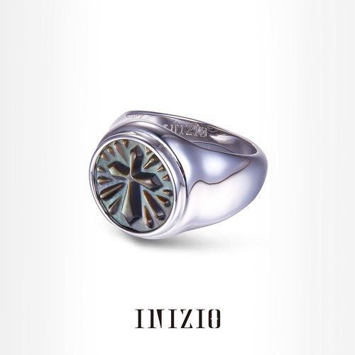 INIZIO信望爱贝母高级感戒指