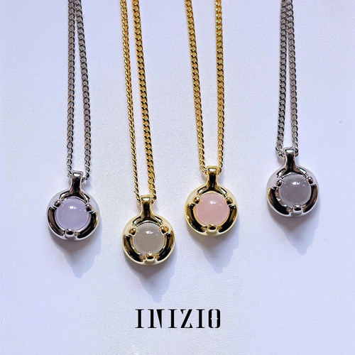 INIZIO/黎稣灵露晶925纯银锁骨链