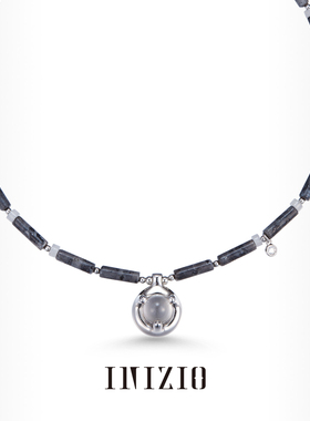 灵露之云串珠链INIZIO白玉闪光石