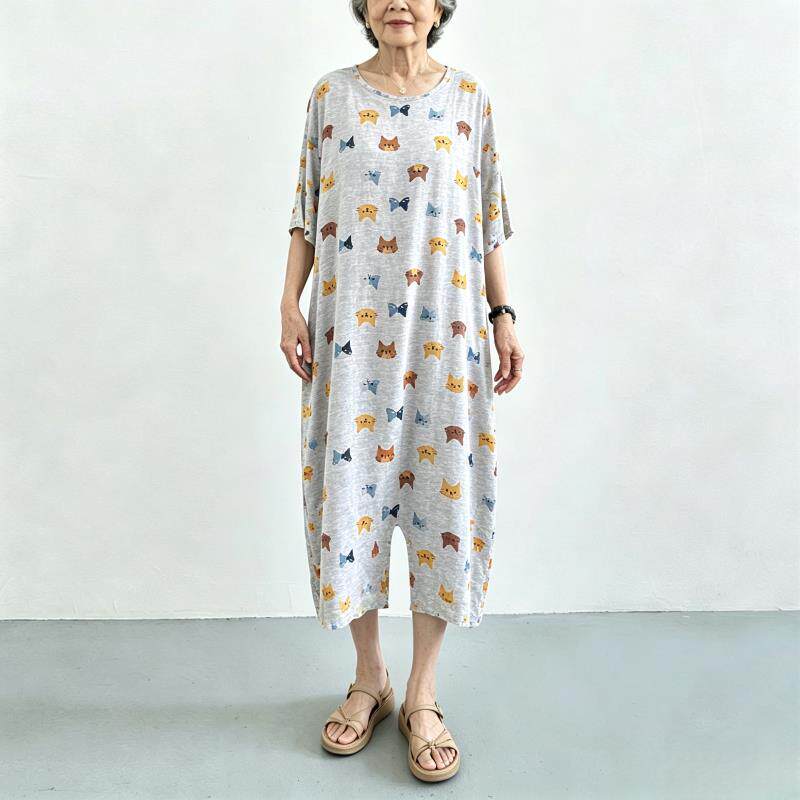 老人成人连体衣失智病人防脱纯护理服瘫痪痴呆连体裤睡衣内裤