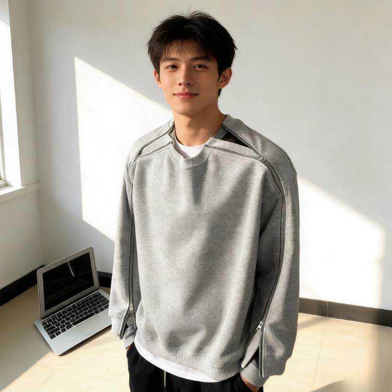 卫衣骨折透析男女外套病人护理医康复上衣服装picc打石膏穿易穿脱