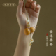 林静原创天然小葫芦精致手机链福禄平安防丢U盘手机挂件高档挂饰