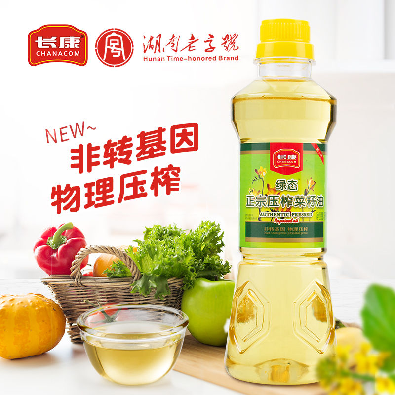 长康非转基因菜籽油380ml