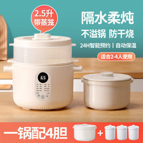 sanxingkeji隔水炖煲汤养生BB煲
