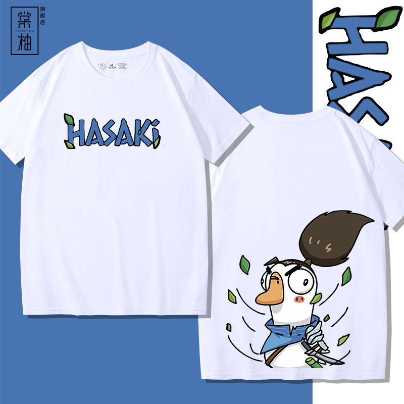 英雄LOL联盟游戏亚索短袖上衣服