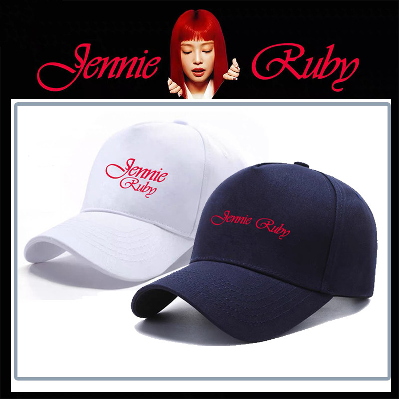 定制Jennie金智妮同款专辑ruby周边棒球帽粉丝应援遮阳帽鸭舌帽子
