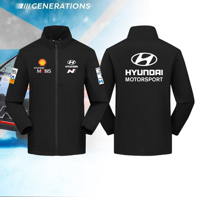 可定制北京现代汽车4S店销售工作服汽车赛事周边夹克工服工装外套