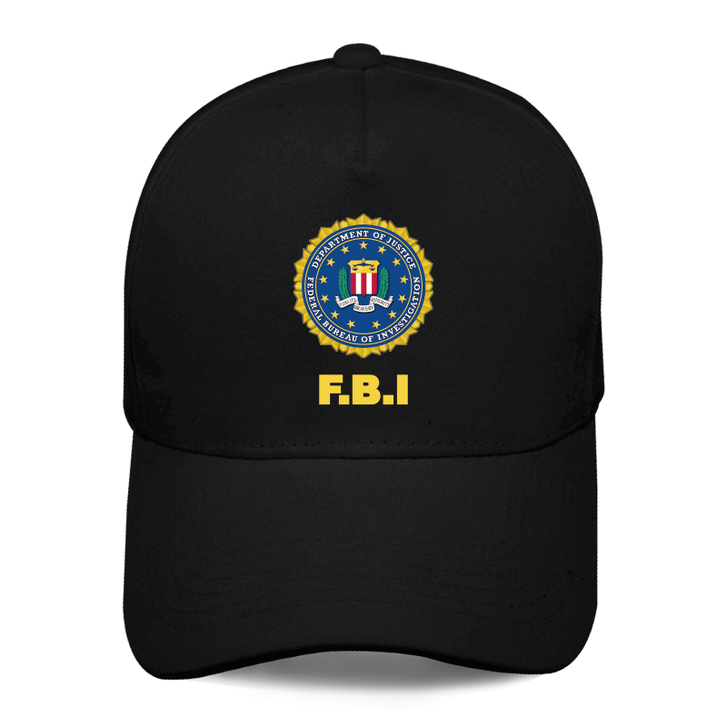 fbi联邦调查局同款棒球帽鸭舌帽