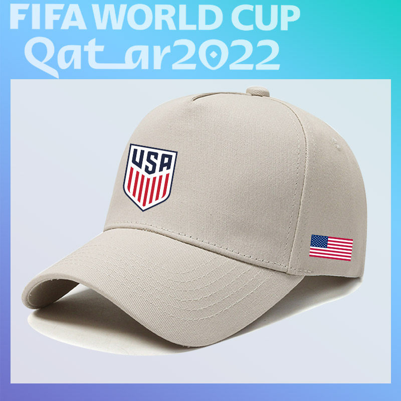 世界杯美国足球队运动球迷纪念棒球帽男女户外防晒遮阳跑步休闲帽