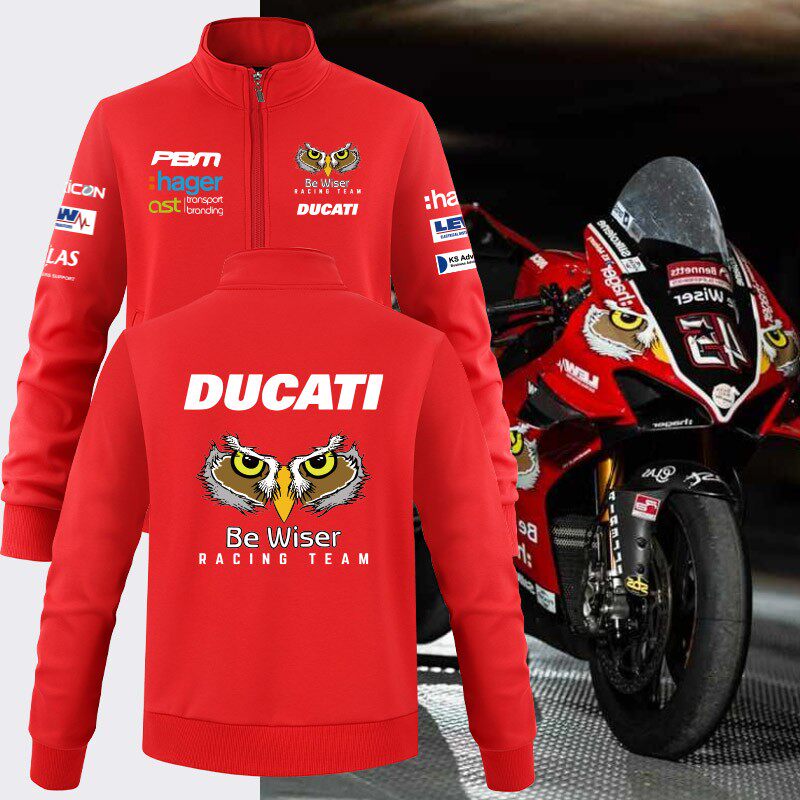 DUCATI杜卡迪摩托车猫头鹰风衣