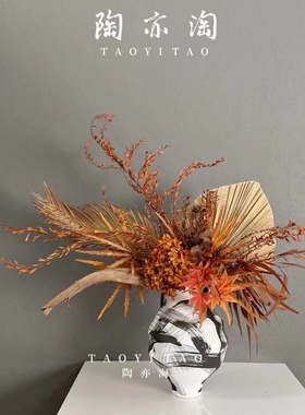 现代中式样板房托盘组合