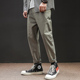 宽松男款 长裤 潮流男裤 冬季 百搭锥形裤 子男休闲裤 工装 大码 加绒裤 裤