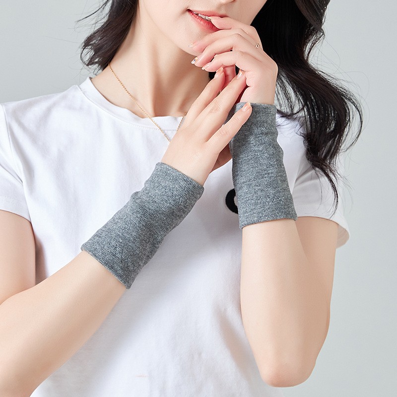 棉护肘护手腕春夏男女保暖空调关节手臂保护套薄款秋冬透气假HB71