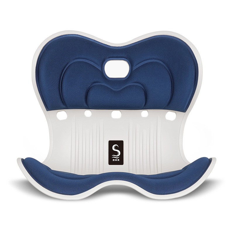 家用人体工学护腰坐垫办公室久坐靠背椅子学生记忆棉靠垫一体DF26