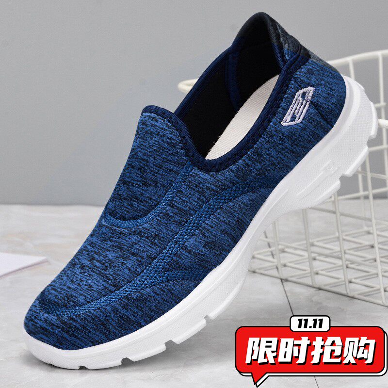 女鞋新款老北京布鞋软底健步老人休闲运动鞋女时尚妈妈鞋YY19