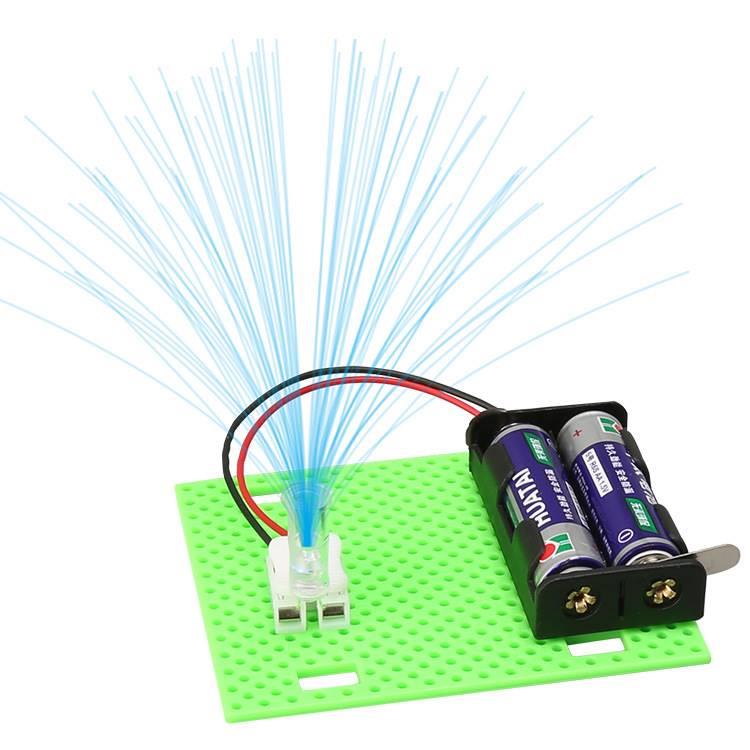 挥挥手台灯 儿童玩具模型 科技小发明制作 中小学生手工作业材料