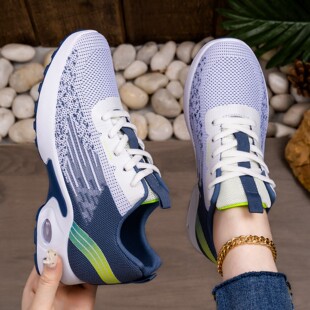 运动鞋男款2026春季新款单鞋夏季大码气垫鞋子透气休闲跑步鞋潮款