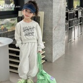 2026新款 女童新年打底女童长袖 T恤春装 洋气时髦中大童上衣儿童春