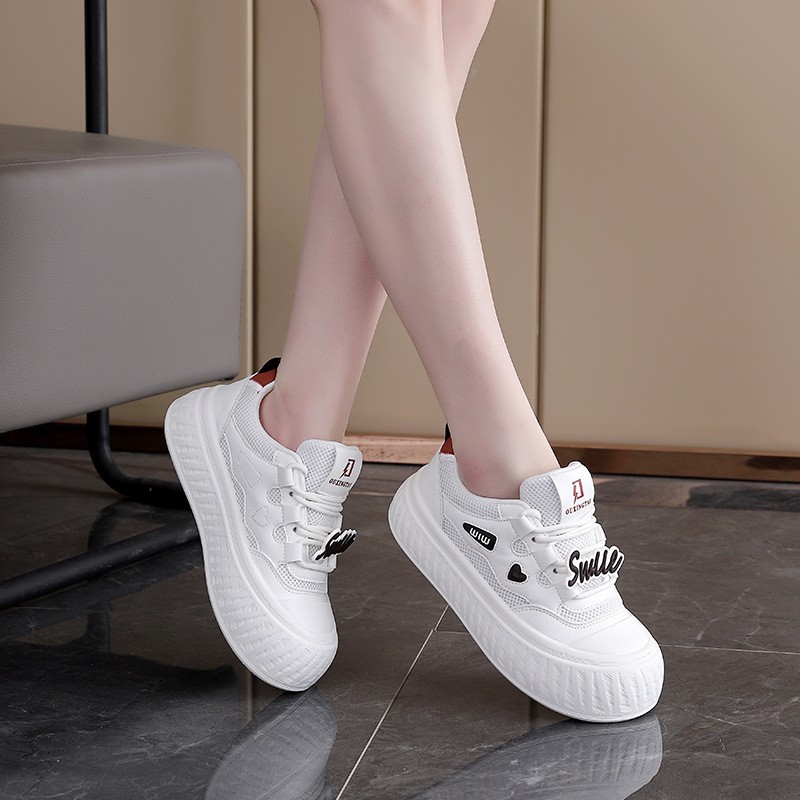 小白鞋女百搭春秋2025夏季透气新款流行爆单休闲运动板鞋XT-1kl66