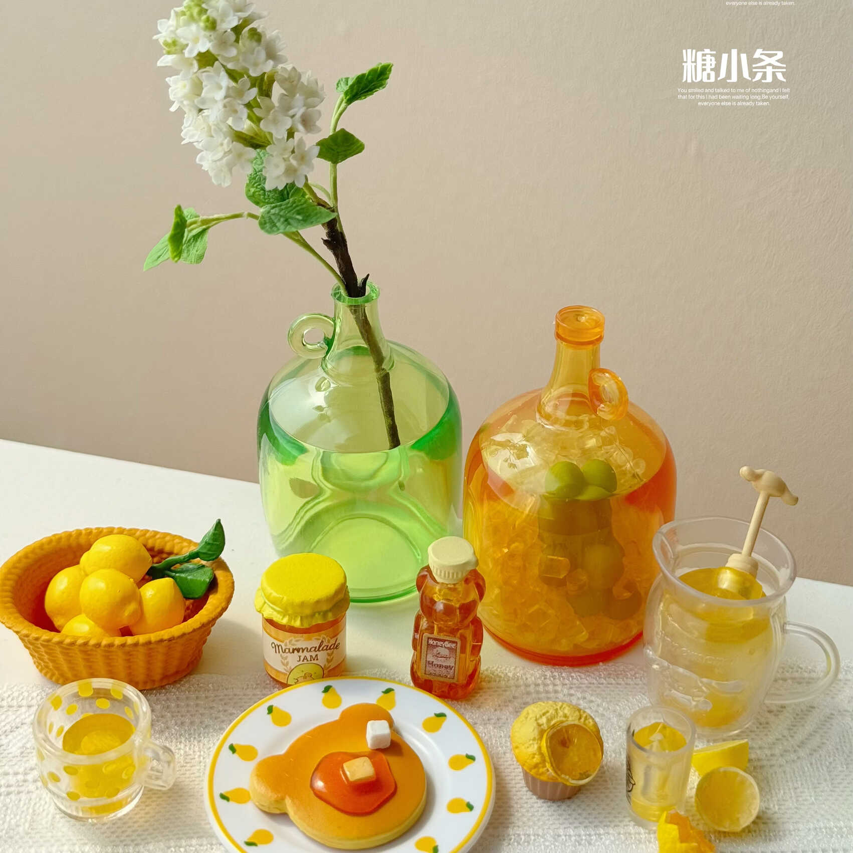 糖小条12分迷你微缩模型