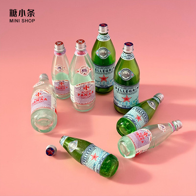 迷你苏打水空瓶子微缩模型