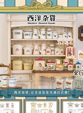 糖小条有意思西洋杂货迷你微缩模型食玩UES娃用blythe场景道具