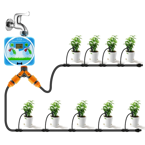 Автоматический артефакт полива на бизнес -манере, вставляя капли капель воды, спринклерное оборудование, домашнее устройство для полива
