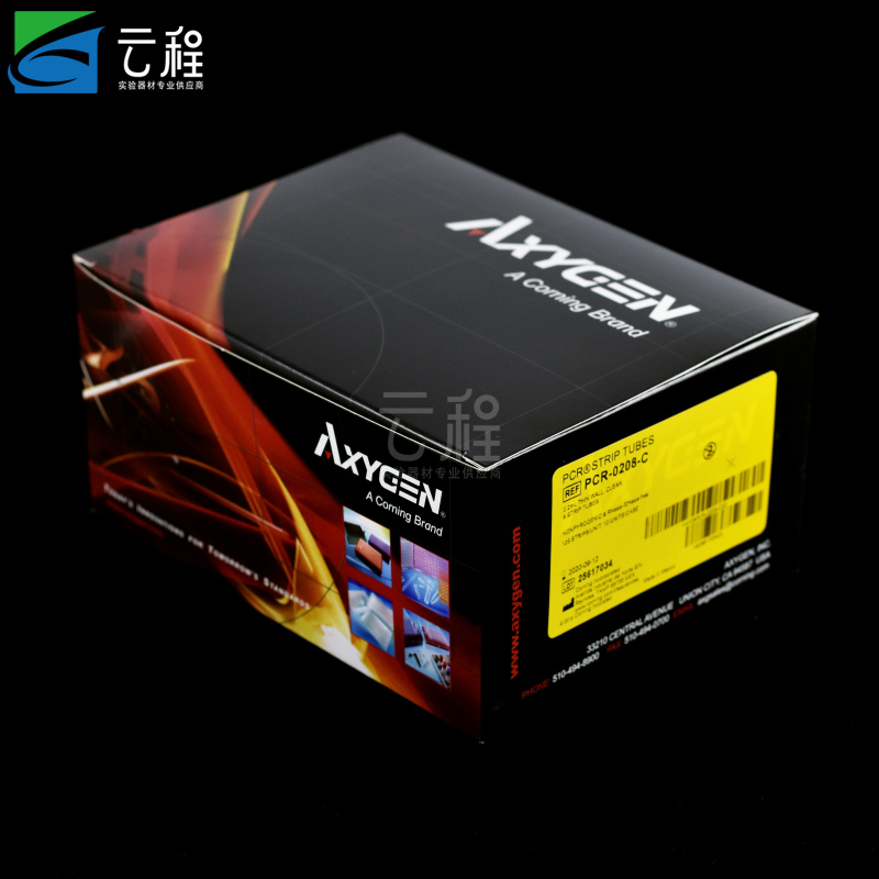 Axygen0.2ml平盖八排管爱思进PCR-0208-C八联排八连排八连管