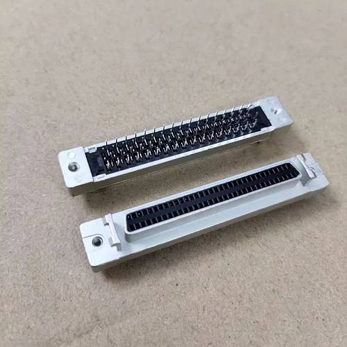 SCSI连接器 HDB50P 50P母头孔式 直插焊板  HDB68P 68P母头孔式