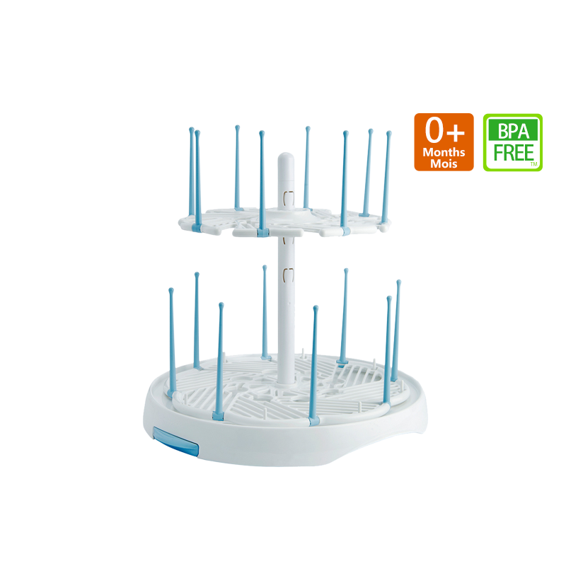 美国munchkin满趣健大容量奶瓶奶嘴干燥架水杯配件沥水架子